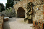 Detail s vodním prvkem