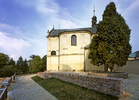 Připomínka horní městské hradby