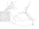 Pletená lavička - diagram